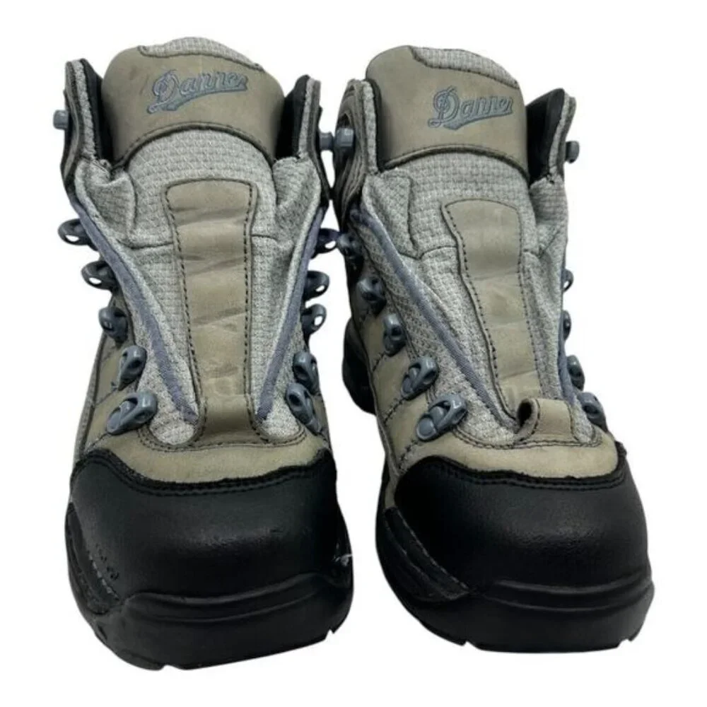 Danner Women's  US Sz. 7.0 453 GTX Blue/Grey Lace Up Hiking Boots Preowned 45385